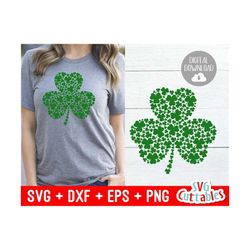 St. Patrick's Day svg - Shamrock svg - Clover svg - dxf - eps - Silhouette - Cricut Cut File - SVG Cuttables - Digital D