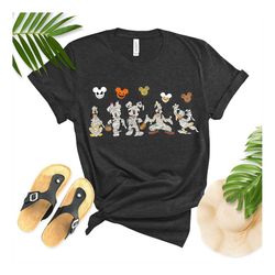 Disney Halloween Skeleton Shirt, Disney Halloween Matching Shirt, Disney Balloon Shirt, Mickey Minnie and Friends, Disne