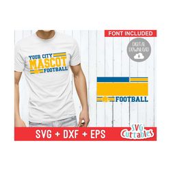 Football svg template, Football team cut file , svg, eps, dxf, silhouette, cricut  file, 005, fill it in, svg cuttables,