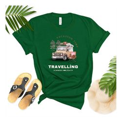 Travel Jeep Shirt, Summer Shirt,Travel Lover Shirt, Vintage Jeep Shirt, Transportation Squad,Jeep Vacation Tee,Summer Sh