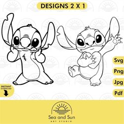 Stitch Vector Svg, Lilo and Stitch Disneyland Ears Svg Png Stitch Clip art Files For Cricut jpg clipart ears t shirt for