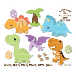 INSTANT Download. Baby dinosaur svg cut file. Dino clip art. Cd_9. Personal and commercial use.