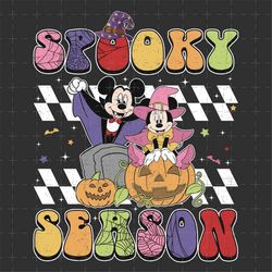 Spooky Season Png, Bat Halloween Png, Trick Or Treat Png, Pumpkin Png, Retro Checkered Spooky Season, Headstone Png, Hal