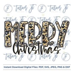 merry christmas cheetah print, leopard print patterned sublimation file (holiday, christmas, christmas shirt, christmas