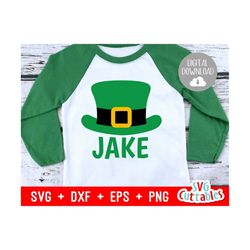 St. Patrick's Day svg - Leprechaun Hat Cut File - svg - dxf - eps - png - Silhouette - Cricut Cut File - SVG Cuttables -
