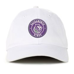 NBA Sacramento Kings Embroidered Baseball Cap, NBA Logo Team Embroidered Hat, Kings Embroidery Baseball Cap