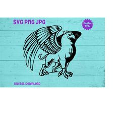 Griffin SVG PNG JPG Clipart Digital Cut File Download for Cricut Silhouette Sublimation Printable Art - Personal Use Onl