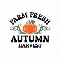 Farm Fresh Harvest Svg, Png, Farm Fresh Svg, Farm Fresh Pumpkins Svg, Farmers Market Svg, Fall Harvest Svg, Autumn Harve