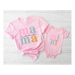 Mama Shirt, Mama Mini Shirt, Mini Shirt, New Mom Shirt, Mom To Be Shirt, Mom Shirt, Mothers Day Shirt, Happy Mothers Day