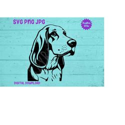Basset Hound Dog SVG PNG JPG Clipart Digital Cut File Download for Cricut Silhouette Sublimation Printable Art - Persona