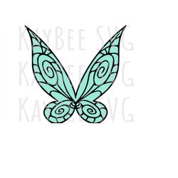 Fairy Wings SVG PNG Jpg Clipart Digital Cut File Cricut Silhouette - Personal Use Only