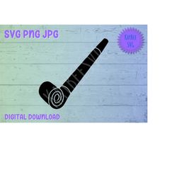 Party Favor Noise Maker SVG PNG JPG Clipart Digital Cut File Download for Cricut Silhouette Sublimation Printable Art -