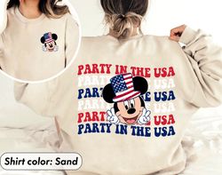 Happy Disney 4th Of July Shirt, Patriotic Disney Shirts, Mickey Mouse Shirt, Disney Americana Apparel Mickey Mouse 4th O