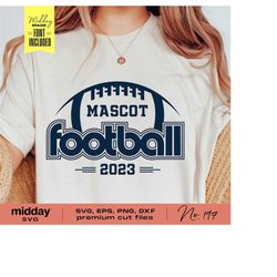 football team template, svg png dxf eps, football team shirts, team name, retro football design, cricut cut file, silhou