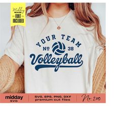 volleyball team template, svg png dxf eps, volleyball team shirt, cricut cut file, volleyball mom, silhouette, volleybal