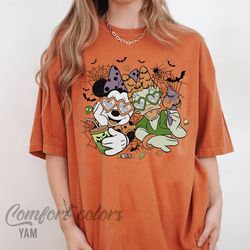 Retro Minnie and Daisy Face Halloween Shirt, Best Friends Minnie and Daisy Shirt, Disney Halloween Shirt, Best Friends H