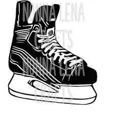 Hockey Skate SVG PNG JPG Clipart Digital Cut File Download for Cricut Silhouette Sublimation Printable Art - Personal Us
