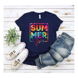 Summer Vibes Shirt, Summer Shirt, Summer Vacation Shirt, Family Vacation Shirt, Vacay Mode, Friends Summer Trip Shirt, F