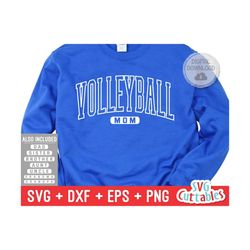 Volleyball Family svg - Volleyball Mom svg - Volleyball Cut File - svg - eps - dxf - png - Silhouette - Cricut - Digital