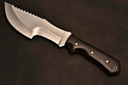 Custom Hand-made 1095 Steel 12 Inches Bush Craft Hunting Tracker Knife Survival