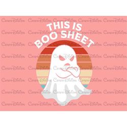 This is Boo Sheet Png, Funny Halloween Png, Ghost Png, Halloween shirt Png, Boo Png, Boo Sheet Png, Vintage Halloween,Re