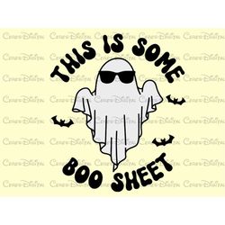 This Is Some Boo Sheet Svg, Funny Halloween Eps, Ghost Png, Halloween shirt Svg, Boo Png, Boo Sheet Png, Vintage Hallowe