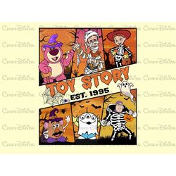 Spooky Toy Story Est 1955 Png, Toy Story Happy Halloween Png, Toy Story Digital File, Spooky Toy Story Png File, Toy Sto