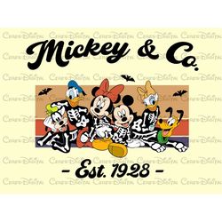 Mickey & Co Halloween Png, Mickey Halloween, Spooky Mickey Halloween Png, High Quality Halloween Png,Fast Download Png,H