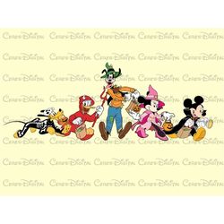 Retro Mickey Happy Halloween Png, Mickey Halloween, Spooky Mickey Halloween Png, High Quality Halloween Png,Fast Downloa