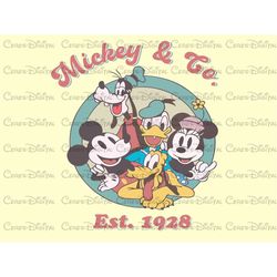 Mickey & Co Est. 1928 PNG, Family Vacation PNG, Family Trip Png, Vacay Mode Png, Magic Kingdom Png, Mickey Png, Mouse Pn