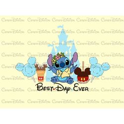 Stitch Mickey Snacks,Best Day Ever,Ohana means family png, Ohana Ears png,Stitch quotes png, Stitch Ears png, Stitch png