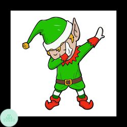 Christmas Elf Dabbing svg, Christmas Svg, Christmas ELF Svg, Dabbing Svg, Christmas Gift Svg, Merry Christmas Svg, Chris