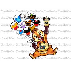 Chip and Dale Special Design, Mickey Ballons Png, Mickey Ballon and Snacks Png, Chip And Dale High Quality Png File, Chi