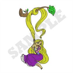 Rapunzel Machine Embroidery Design