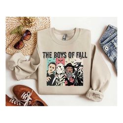 The Boys Of Fall Sweatshirt, Horror Movie Characters Sweatshirt, Halloween Shirt, Horror Movie Sweatshirt, Halloween T-s