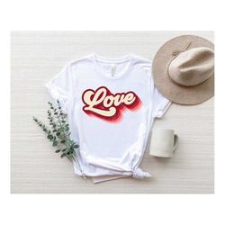 Retro Love Shirt, Love Shirt, Retro Shirt, Valentines Day Shirt, Valentine's Day Gift, Love Shirt, Gift for Valentine's