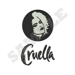 Cruella Machine Embroidery Design