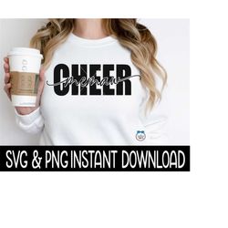Cheer Memaw SVG, Cheerleader Tee Shirt SvG, Cheer SVG, Instant Download, Cricut Cut Files, Silhouette Cut File, Print
