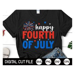 Happy 4th of July Svg, Fourth of July Svg, Patriotic Svg, American Firecracker, 4th July Shirt, Png, Svg Files for Cricu