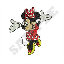 Minnie Mouse Machine Embroidery Design