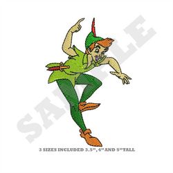 Peter Pan Machine Embroidery Design
