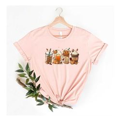 Fall Coffee Shirt, Hot Coffee Shirt, Coffee Lovers Shirt, Cute Fall Shirt, Pumpkin Latte Drinks Shirt,Thanksgiving Shirt