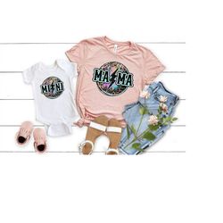 Mama Mini Matching Shirt, Mama Mini Lightning Bolt Shirt, Mama Mini Leopard Shirt, Mama Mini Heart Rainbow Shirt, Mama S
