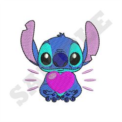 Stitch with Heart Machine Embroidery Design