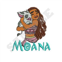 Moana Machine Embroidery Design