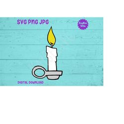 Drippy Candle SVG PNG JPG Clipart Digital Cut File Download for Cricut Silhouette Sublimation Art - Personal Use Only