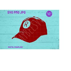 Rockford Peaches Baseball Cap SVG PNG JPG Clipart Digital Cut File Download for Cricut Silhouette Sublimation Printable