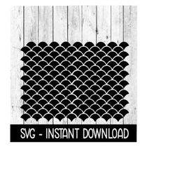Mermaid Seamless Pattern SVG, Leopard Pattern SVG Files, SVG Instant Download, Cricut Cut Files, Silhouette Cut Files, D