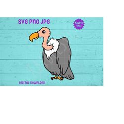 Vulture SVG PNG JPG Clipart Digital Cut File Download for Cricut Silhouette Sublimation Printable Art - Personal Use Onl