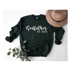 custom god father shirt, god mother gift, godfather proposal crewneck,god father sweatshirt,godmother proposal sweatshir